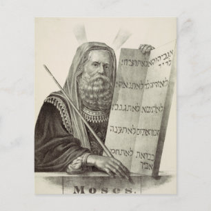 Profet Moses med lagens tavlor