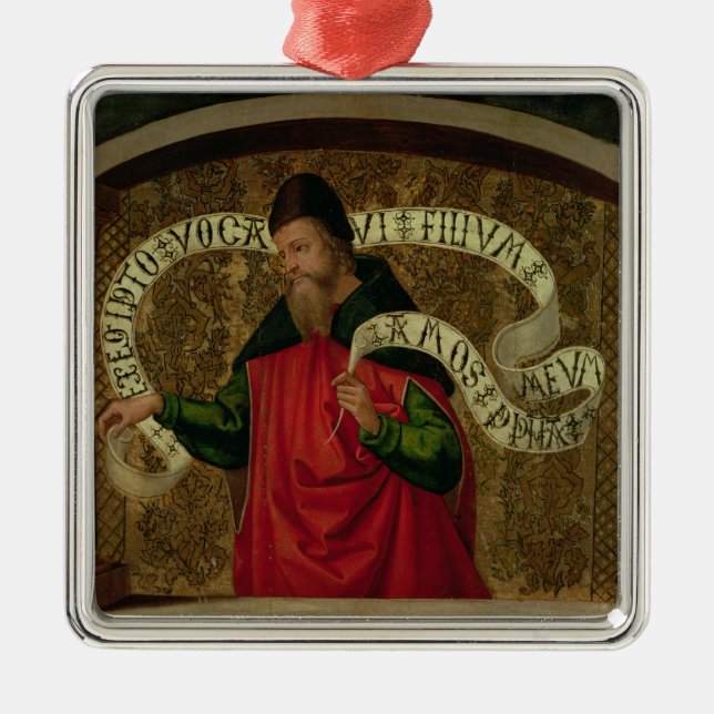 Profeten Amos, 1535 Julgransprydnad Metall (Framsidan)