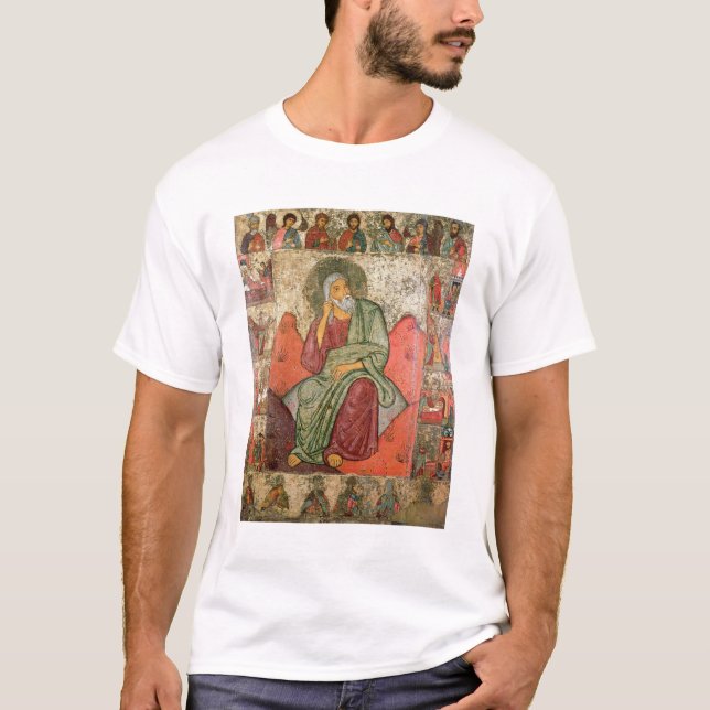 Profeten Elijah, Pskov skolar (panelen) Tee (Framsida)