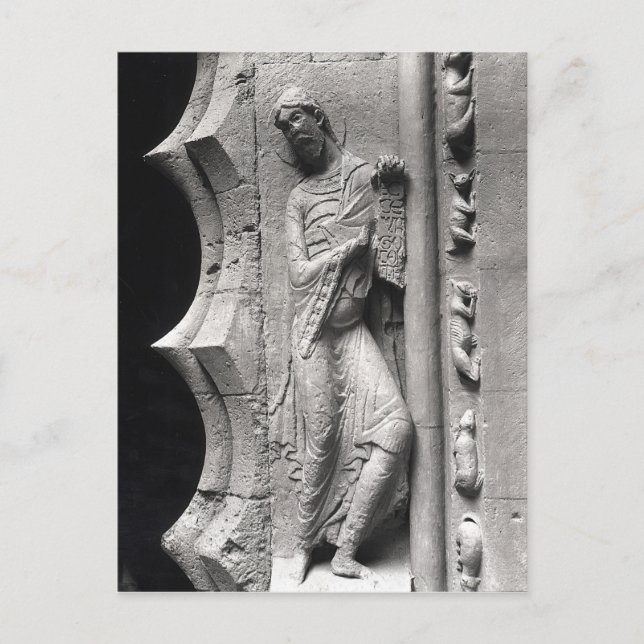 profeten Isaiah rullar upp en fyllig Vykort (Framsida)