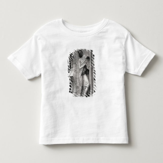 Profeten Isaiah som unrolling en phylactery T Shirt (Framsida)