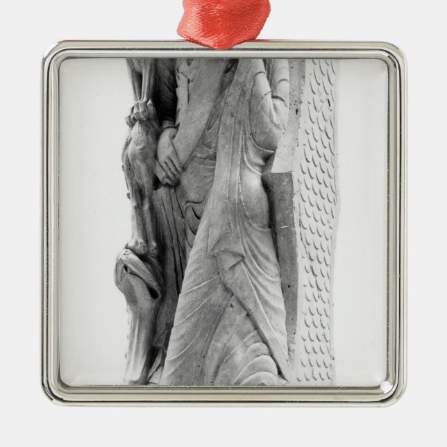 Profeten Jeremiah Julgransprydnad Metall (Framsidan)