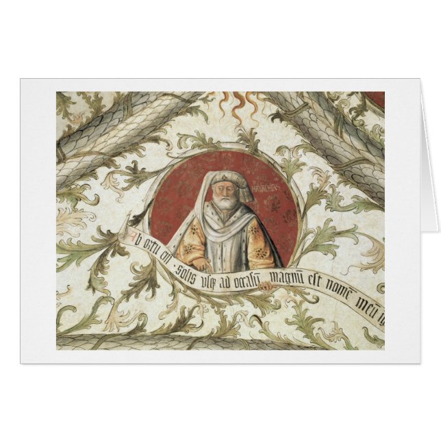 Profeten Malachi, från Loggiad'Annunciazioen Hälsningskort (Framsidan Horizontal)