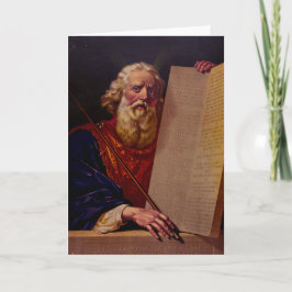 Profeten Moses på berget Sinai – Episk högkvalitet Kort