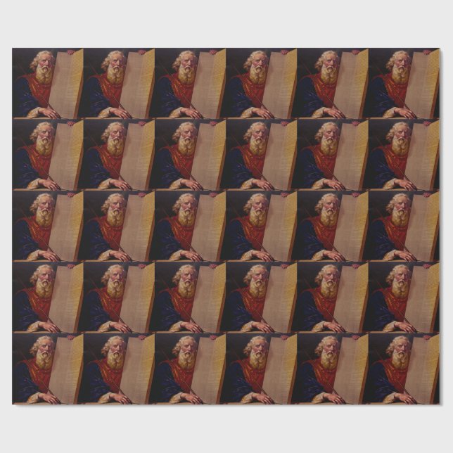 Profeten Moses på berget Sinai – episk storsatsnin Presentpapper (Platt)