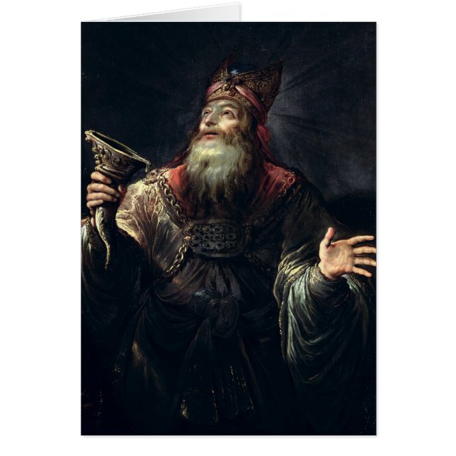 Profeten Samuel Hälsningskort (Framsidan)