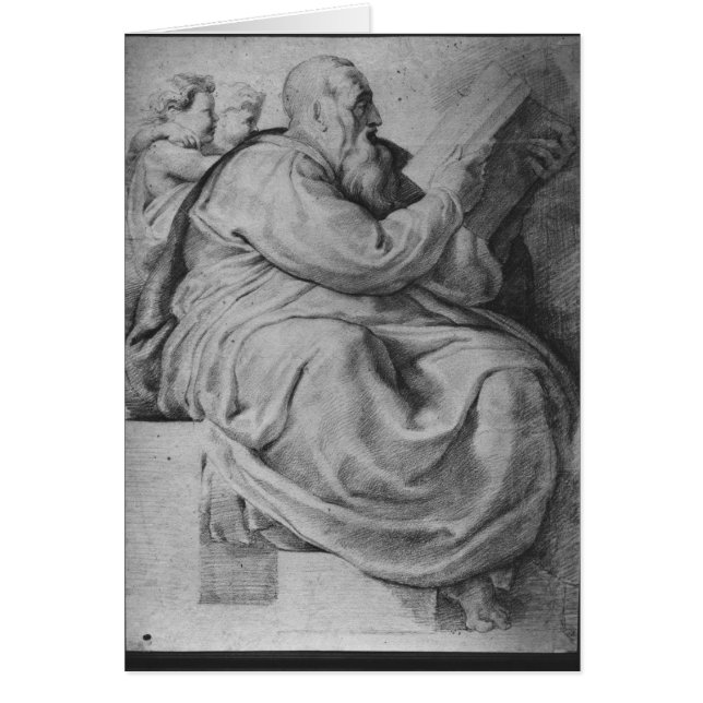 Profeten Zacharias Hälsningskort (Framsidan)