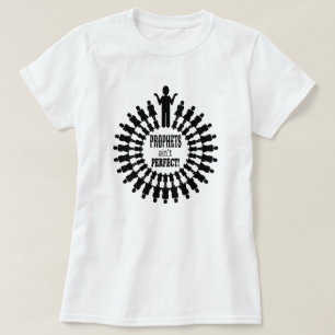 Profeter är inte perfekta - den svart designen t-shirt