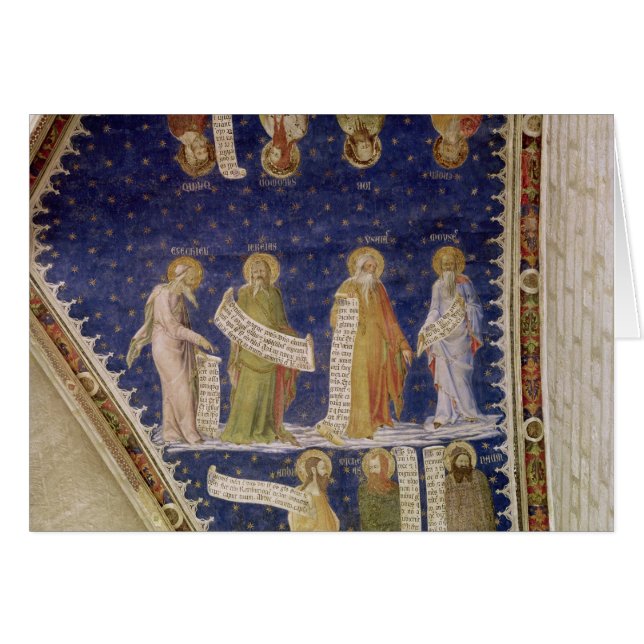 Profeterna Ezekiel, Jeremiah Hälsningskort (Framsidan Horizontal)