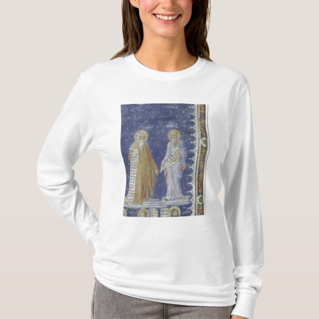 Profetfrescoen Salle de la Stor Åhörare T-shirt (Framsida)