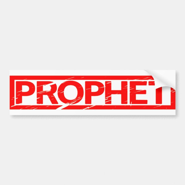 Profetstämpel Bildekal (Framsidan)