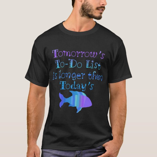 PROFFESSIONELLT FISKE I SJÖN T SHIRT (Framsida)