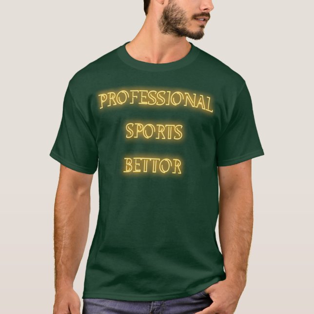Proffs Sportspelare 1 T Shirt (Framsida)