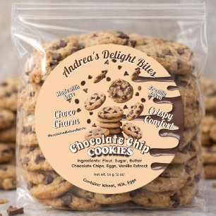 Proffsig Choklad Chip Cookies - egen etikett