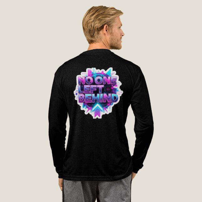 Proffsig Löpningsmotivation T Shirt (Hel baksida)