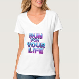 Proffsig löpningsmotivation t shirt