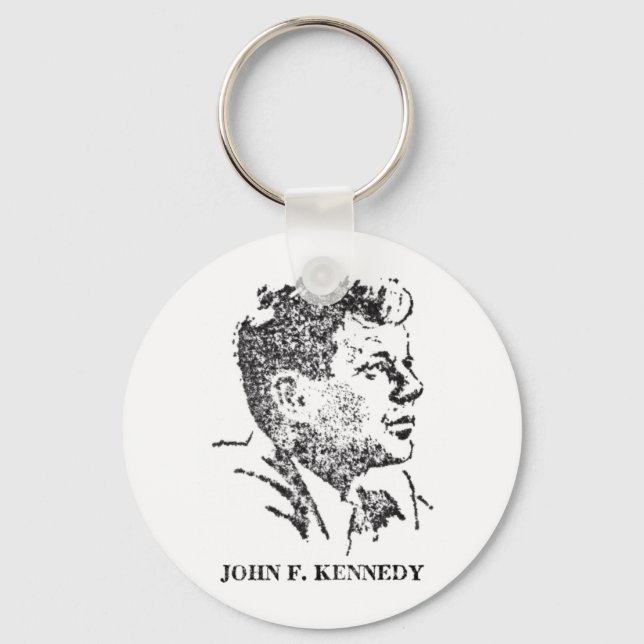 Profil 1963 från John F. Kennedy Nyckelring (Framsida)