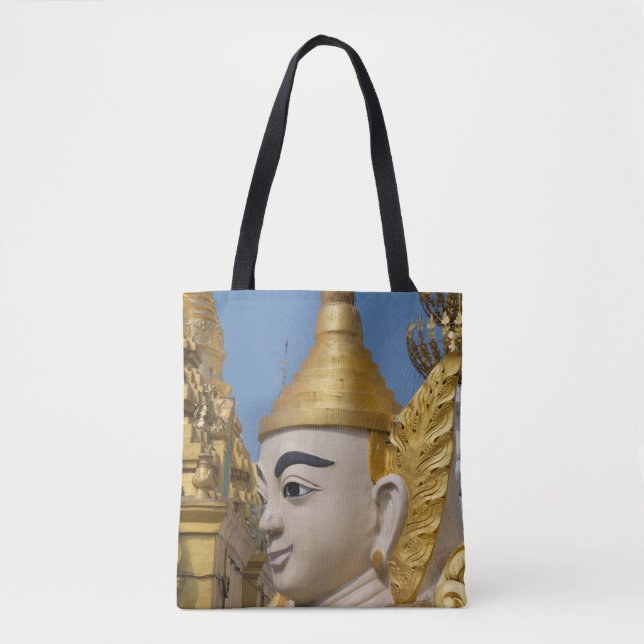 Profil av Buddha-staty Tygkasse (Framsida)