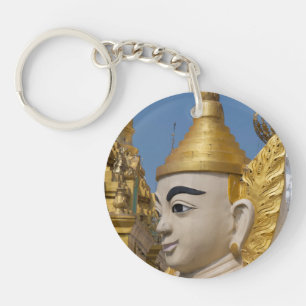 Profil av Buddhas staty