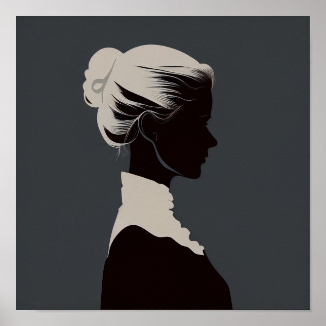 Profil Femme Poster (Framsidan)