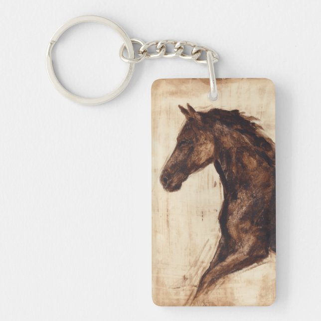 Profil för Brown Vild Horse (Framsidan)
