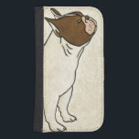 Profil för Fransk Bulldog-Tittar upp Plånboksfodral För Samsung Galaxy S4<br><div class="desc">Chariklia Zarris vet hur man fångar de bästa känslorna i hennes teckning. Det är inget undantag i detta enkla och contemporary teckning av en Fransk bulldog.  Skaffa den här hund med coolan på din Zazzle-produkt idag.</div>