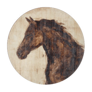 Profil över brun Vild