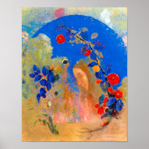 Profil under en Arch, Redon Poster