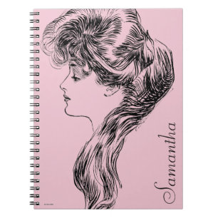 Profilera av en Gibson Flicka, 1903 Anteckningsbok