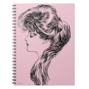 Profilera av en Gibson Flicka, 1903 Anteckningsbok