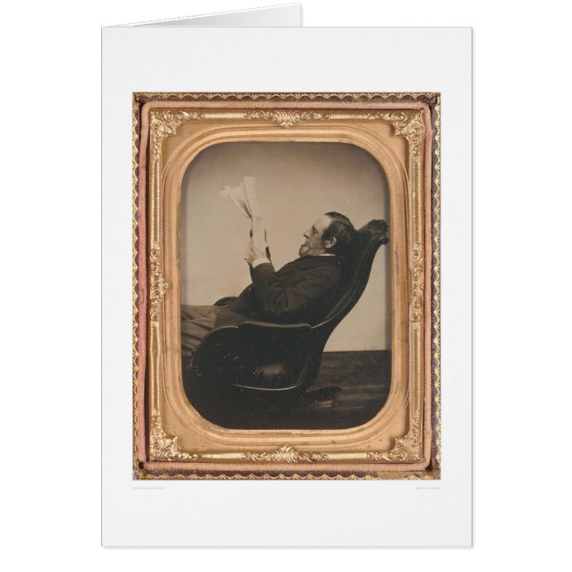 Profilera av Sherman dag (40487) Hälsningskort (Framsidan)