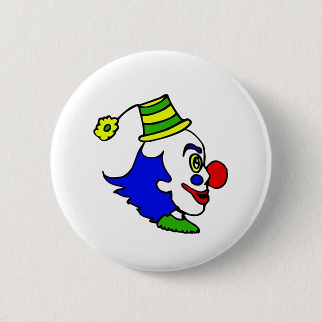 Profilera clownhuvudet knapp (Framsida)
