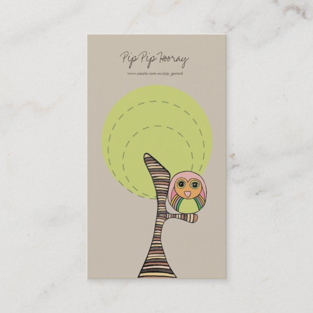 Profilerar den on-line lageraffären för den Retro Visitkort (Framsida)