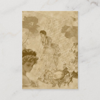 profilerar den Themed vertikala affären för Visitkort