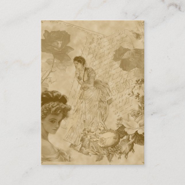 profilerar den Themed vertikala affären för Visitkort (Framsida)