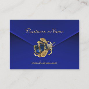 Profilkort Business Rich Blue Velvet Beetle Visitkort