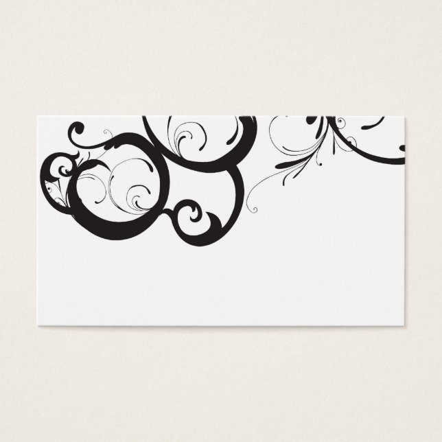 Profilkort för abstrakt visitkort (Framsidan)