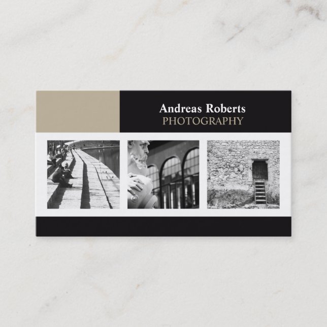 Profilkort för Anpassningsbar av fotokryptografikl Visitkort (Framsida)