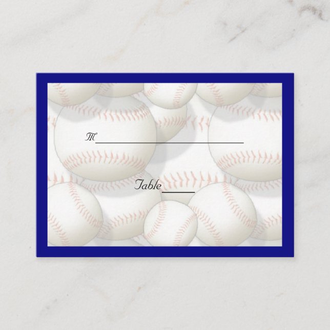 Profilkort för placering av platskort i Bröllop Placeringskort (Framsida)