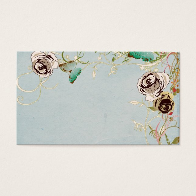 Profilkort för Retro ro Visitkort (Framsidan)