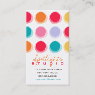 Profilkort för Roligt av återloppspop för Fuzzy Bl Visitkort