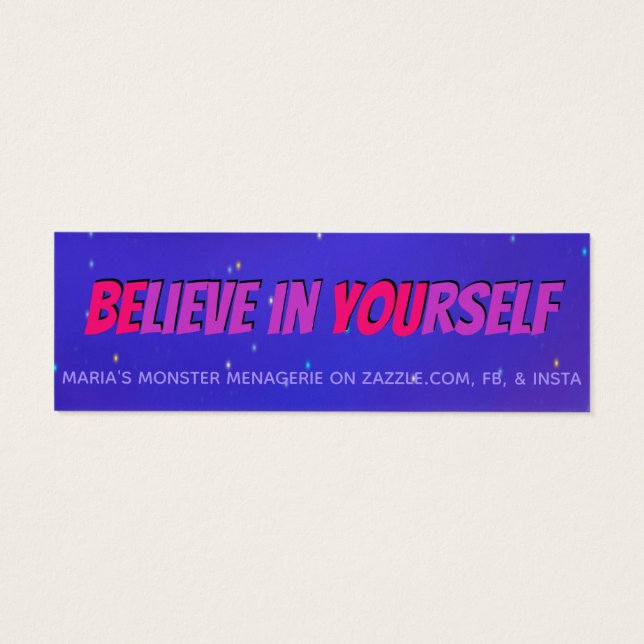 Profilkort Litet Visitkort (Baksidan)