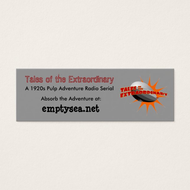 Profilkort Litet Visitkort (Framsidan)