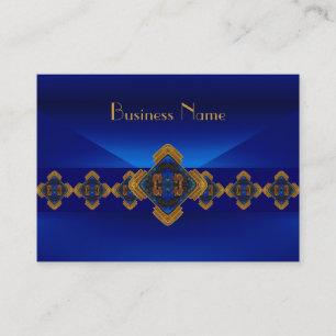 Profilkort Royal Blue Motiv Delight Design Visitkort