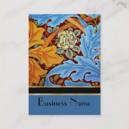 Profilkort Vintageutskrift William Morris Visitkort