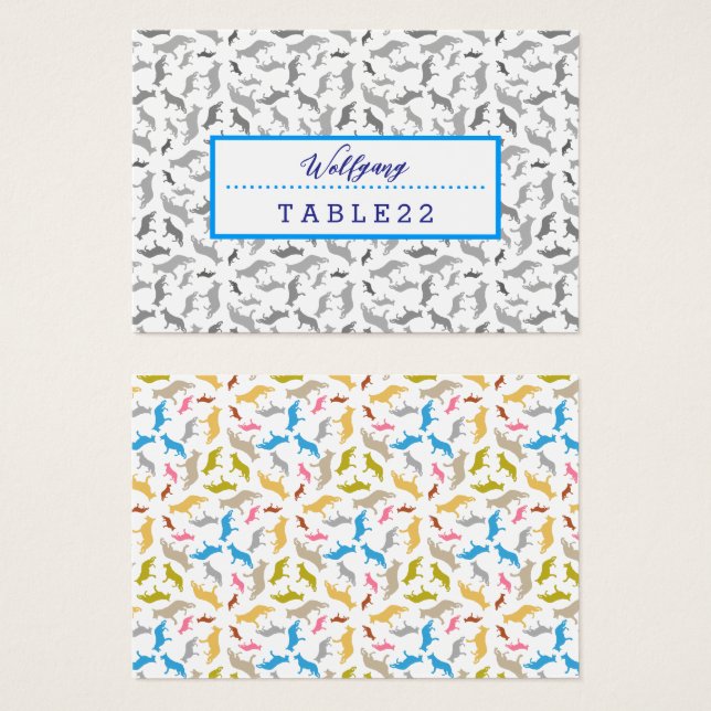 Profilkort Visitkort (Framsida & baksida)