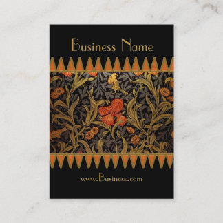 Profilkortets Vintage Skriv ut William Morris 3 Visitkort