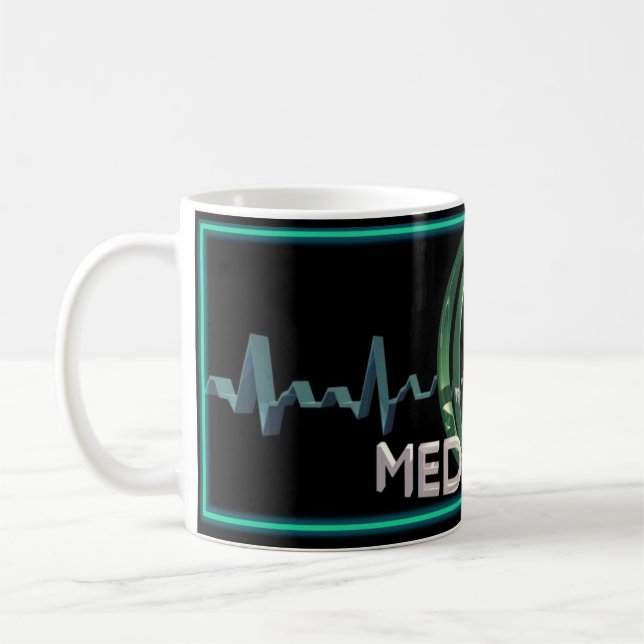 Profissão - Medicina Kaffemugg (Vänster)