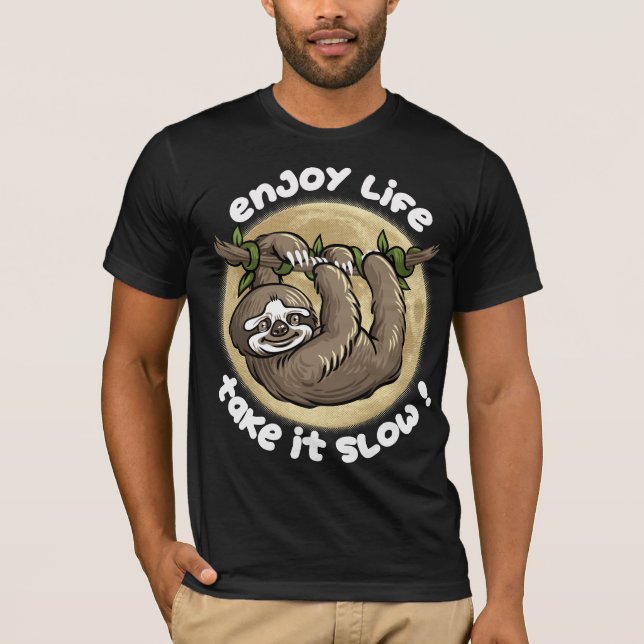 Profite de la vie t shirt (Framsida)