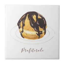 Profiterolött Kakelplatta